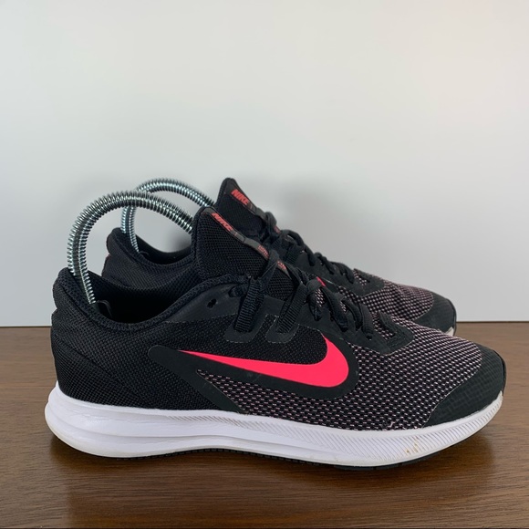 Nike Other - Nike - Downshifter 9 Athletic Shoes Black Pink White - Youth 4